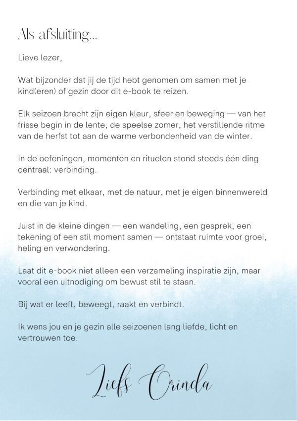 E-book Kleine momenten, meer verbinding - 52 oefeningen voor ouder en kind - Afbeelding 13