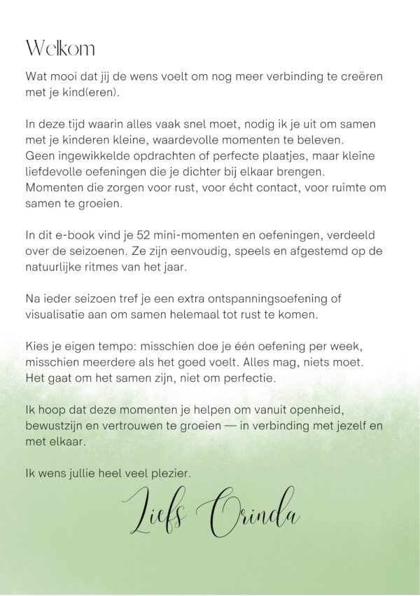 Welkom, een inleidende tekst voor mijn e-book