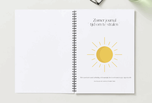 Zomer journal  ' Tijd om te stralen' - Afbeelding 3
