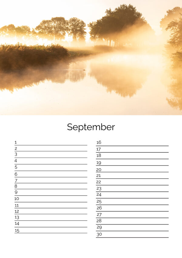 Verjaardagskalender A4 - Afbeelding 12