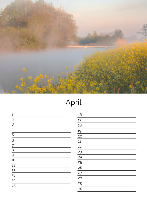 Verjaardagskalender A4 - Afbeelding 5
