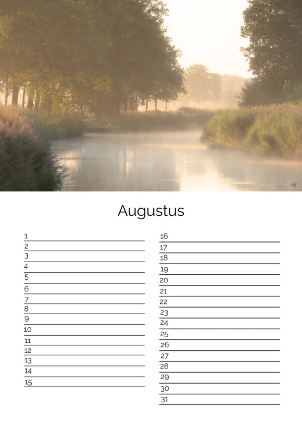 Verjaardagskalender A4 - Afbeelding 11